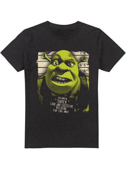 Shrek Ogre Maglietta Foto Segnaletica Uomo - Kiabi