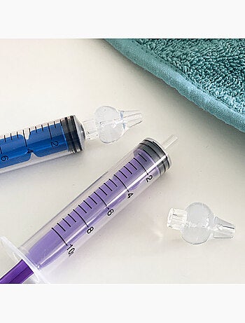 Siringhe riutilizzabili per lavaggio nasale bebé in silicone
