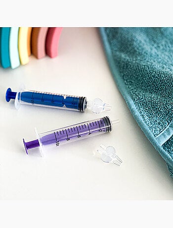 Siringhe riutilizzabili per lavaggio nasale bebé in silicone