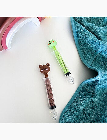 Siringhe riutilizzabili per lavaggio nasale bebé in silicone