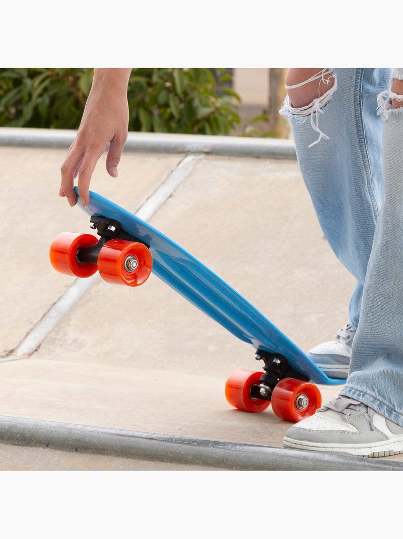 Skateboard con luci evo Blu - Kiabi