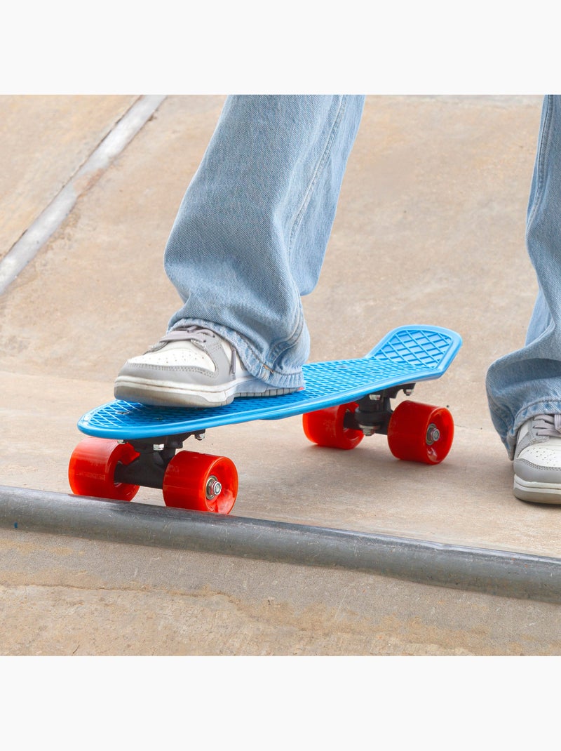 Skateboard con luci evo Blu - Kiabi