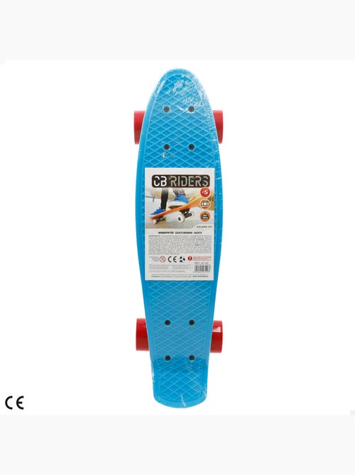 Skateboard con ruote in pvc, 55 cm - blu - Kiabi Skateboard con ruote in pvc, 55 cm - blu - Kiabi