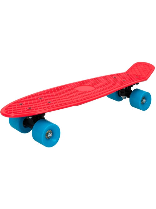 Skateboard con ruote in pvc da 55 cm - rosso - Kiabi