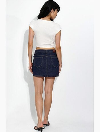 Skort in denim hiccup