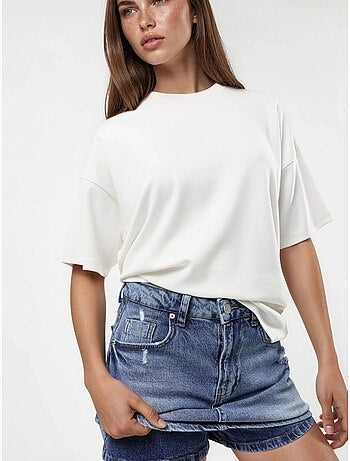 Skort in denim hiccup