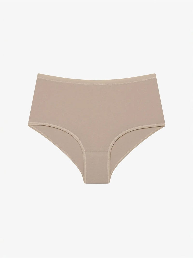 Slip a vita alta 3 pezzi penti Beige argilla - Kiabi
