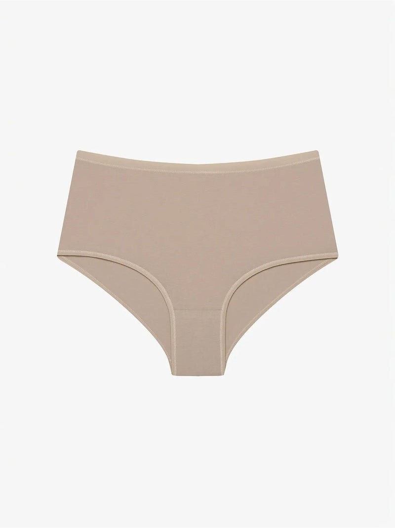 Slip a vita alta 3 pezzi penti Beige argilla - Kiabi