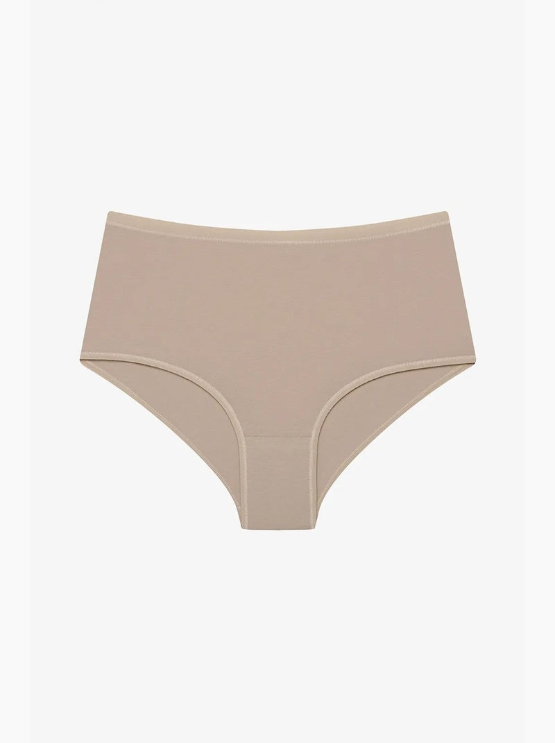 Slip a vita alta 3 pezzi penti Beige argilla - Kiabi