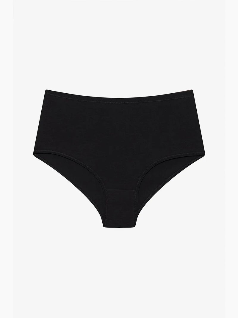 Slip a vita alta 3 pezzi penti Nero - Kiabi