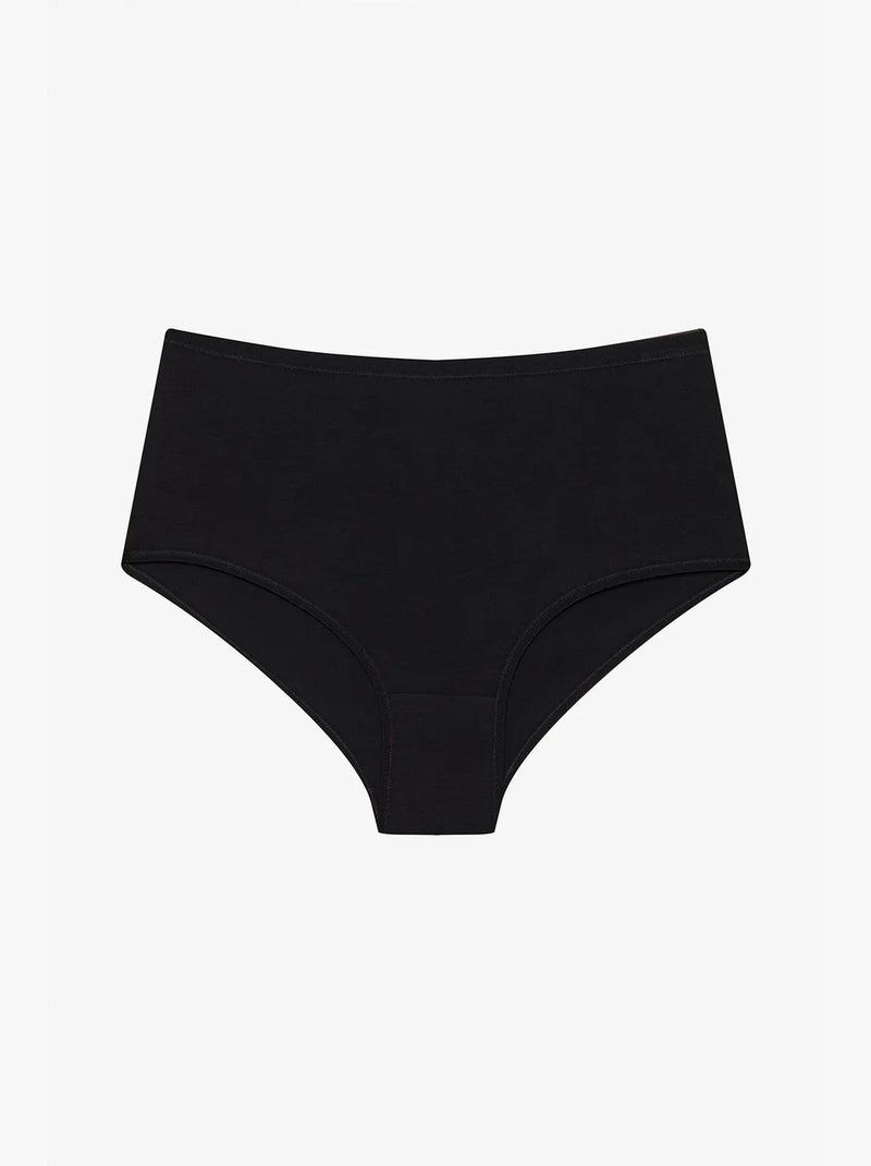 Slip a vita alta 3 pezzi penti Nero - Kiabi