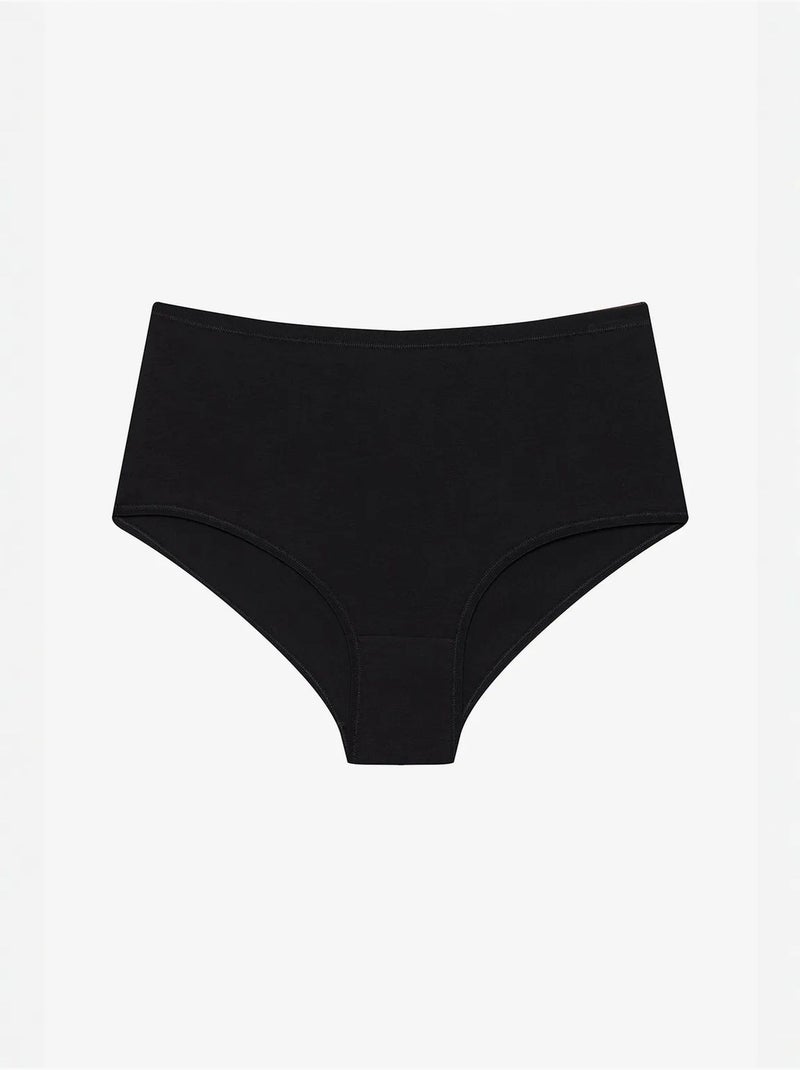 Slip a vita alta 3 pezzi penti Nero - Kiabi