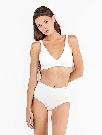 slip a vita alta cotone biologico