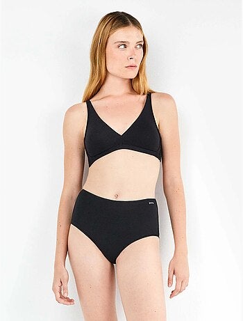 slip a vita alta cotone biologico