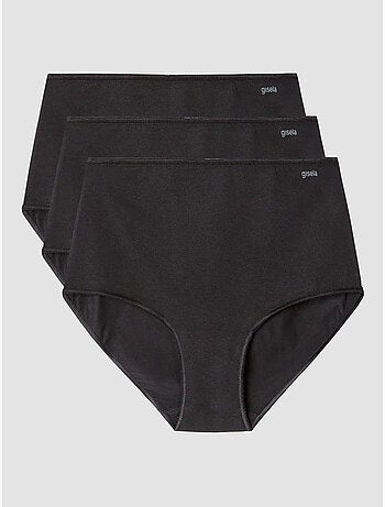 slip a vita alta cotone biologico