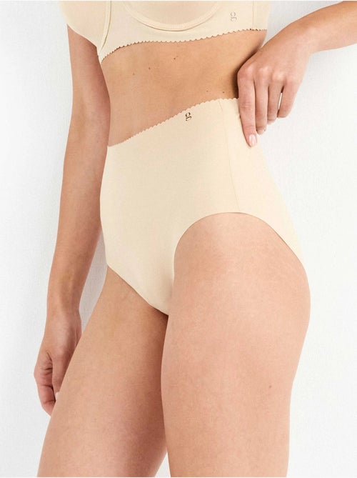 slip a vita alta invisibili tessuto microfibra - Kiabi slip a vita alta invisibili tessuto microfibra - Kiabi