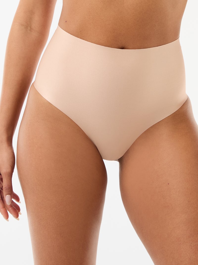 Slip a vita alta modellante Bianco Ecru - Kiabi