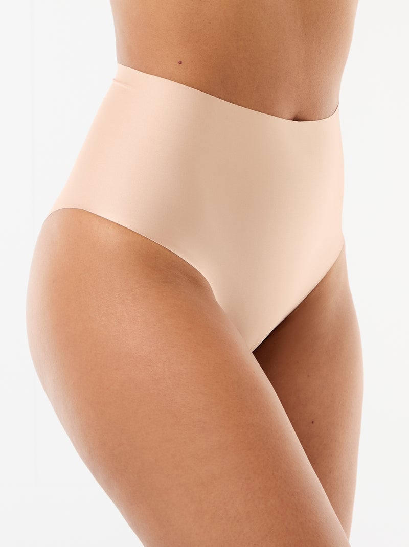 Slip a vita alta modellante Bianco Ecru - Kiabi