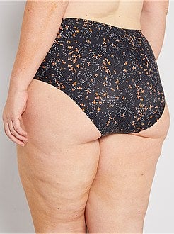 Taglie forti donna - Slip a vita alta - Kiabi