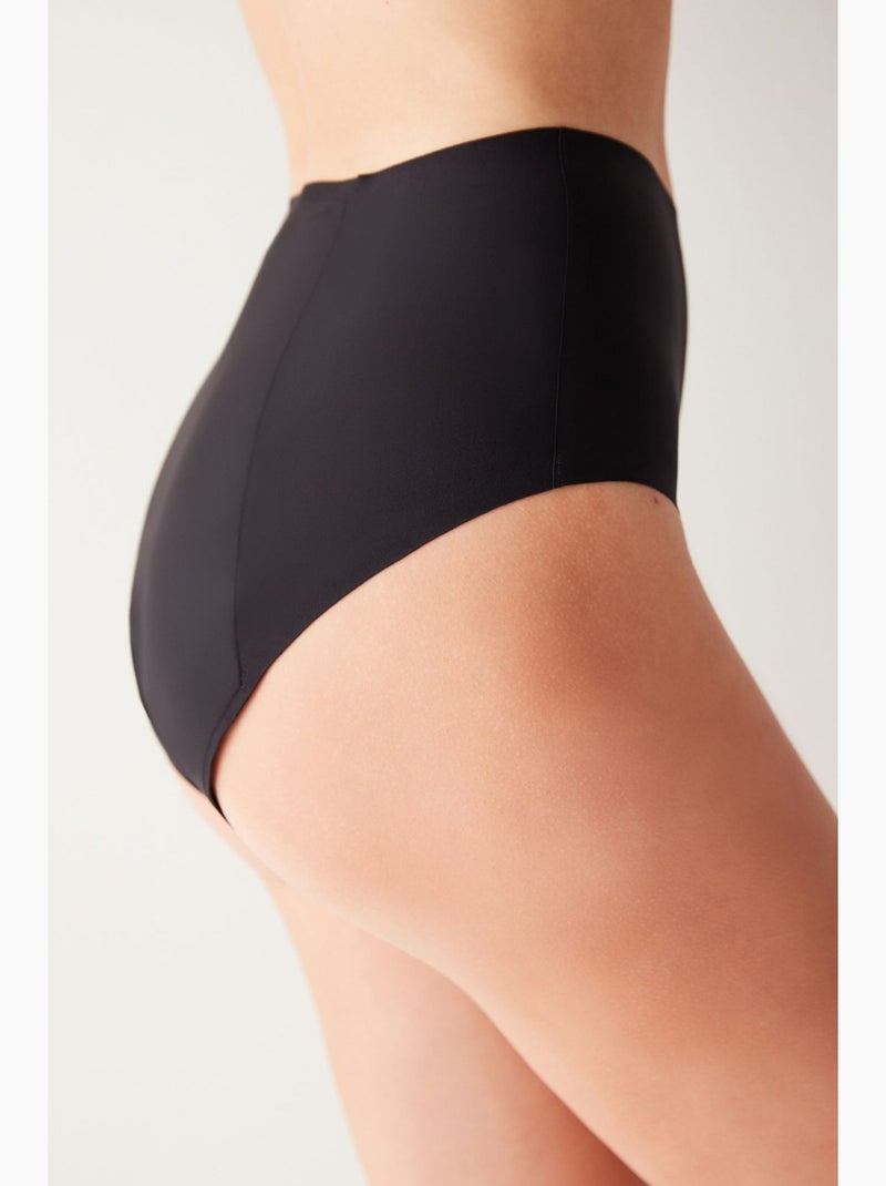 Slip a vita alta period penti Nero - Kiabi
