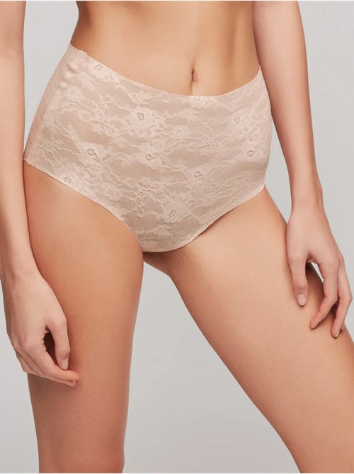 Slip alto avvolgente taglio laser - Kiabi Slip alto avvolgente taglio laser - Kiabi