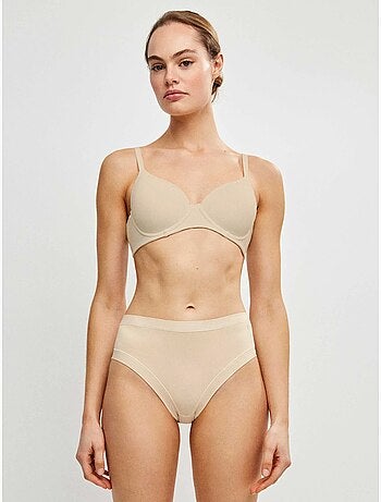 Slip alto in microfibra