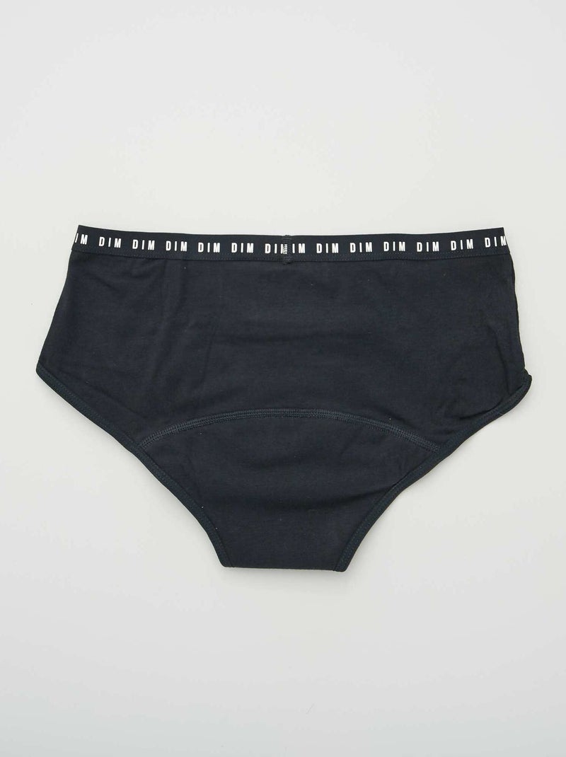 Slip assorbenti lavabili 'DIM' nero - Kiabi