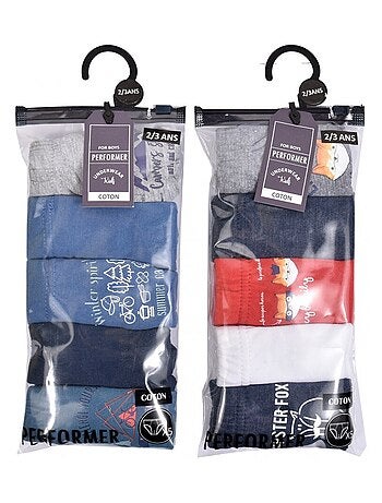 Slip Bambina TWINDAY in cotone - Confezione da 10