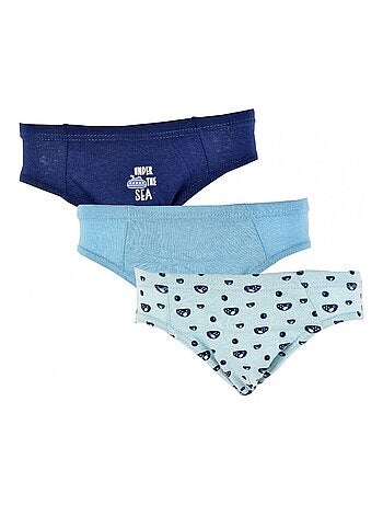 Slip Bambina TWINDAY in cotone - Confezione da 3