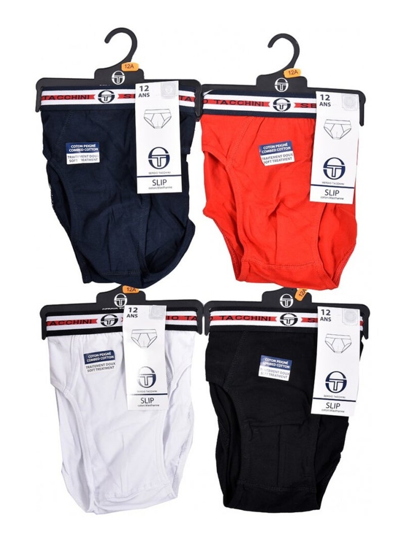 Slip Bambino SERGIO TACCHINI Confezione da 4 Multicolore - Kiabi