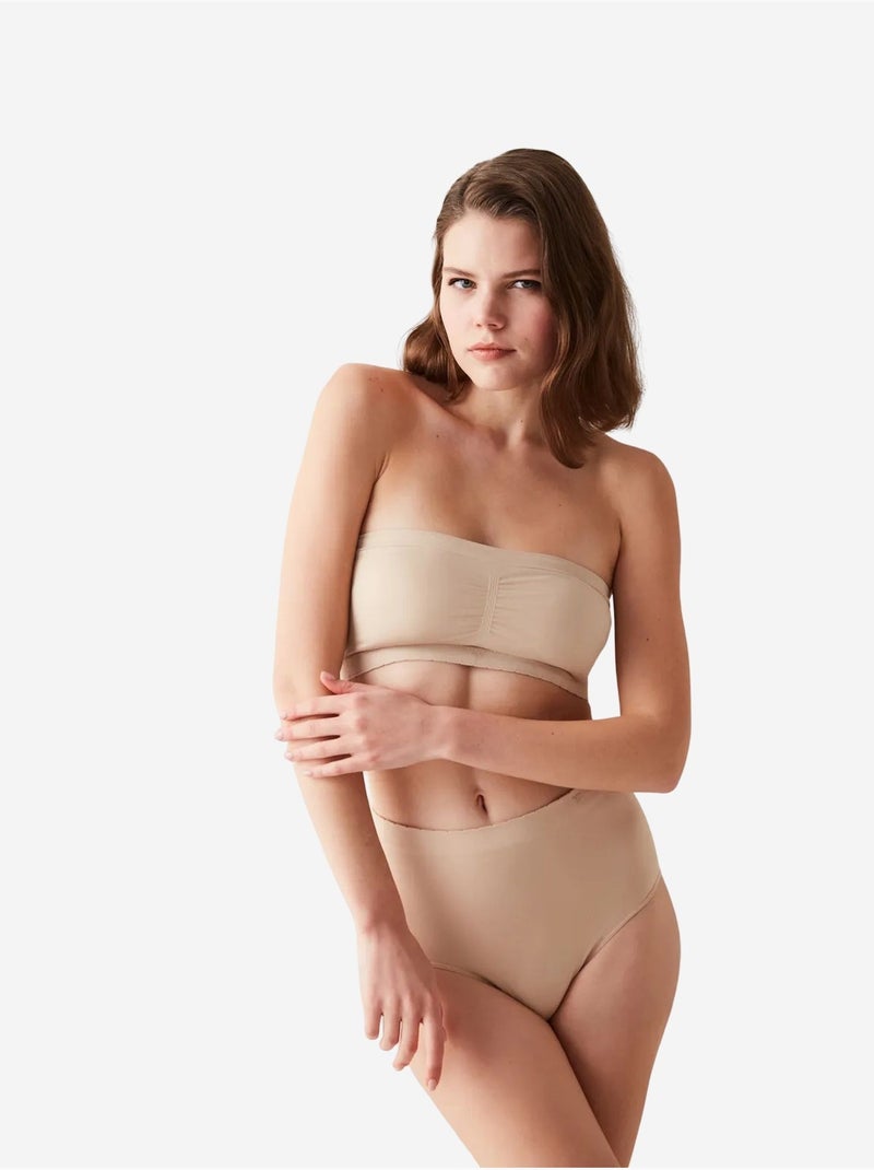 Slip basic a vita alta penti Beige argilla - Kiabi