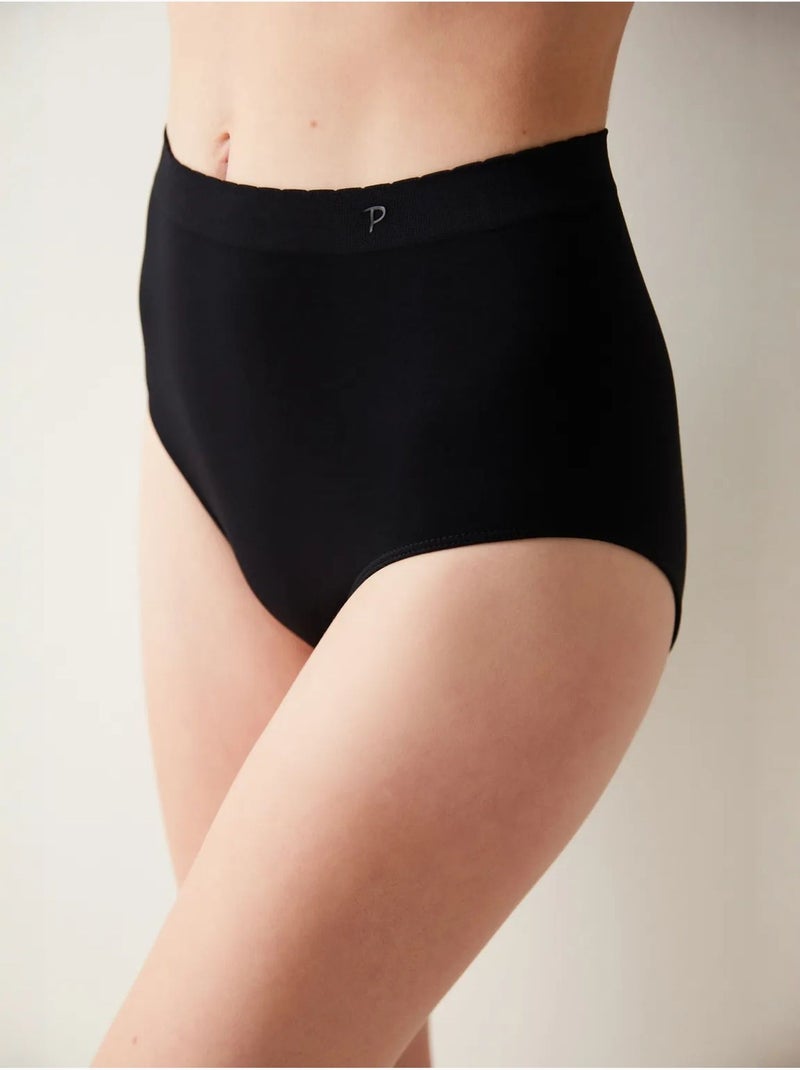 Slip basic a vita alta penti Nero - Kiabi