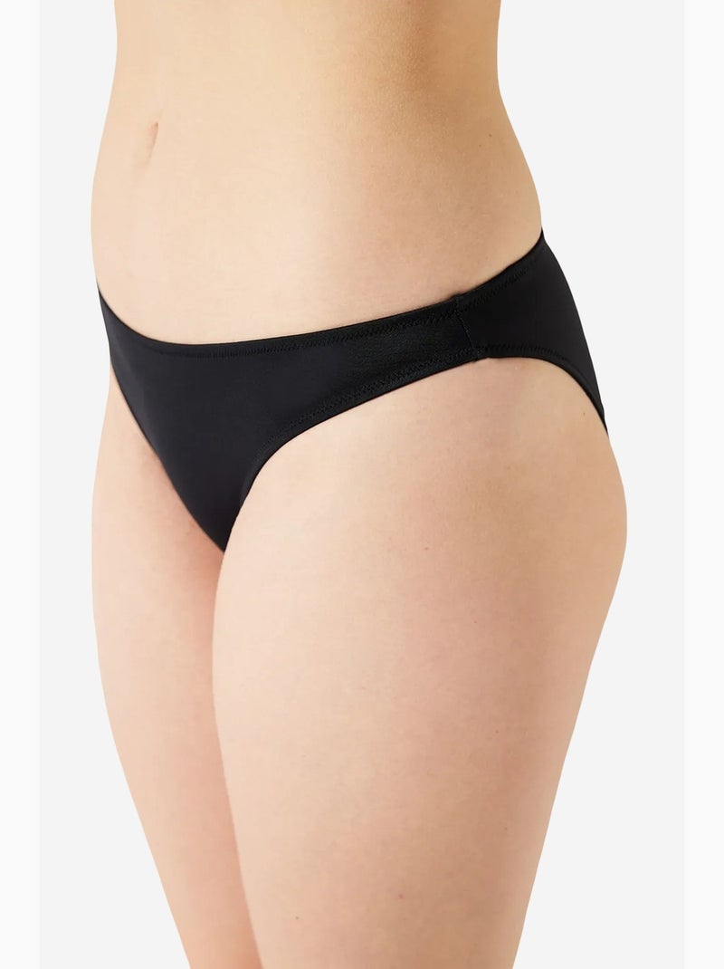 Slip basic bikini penti Nero - Kiabi