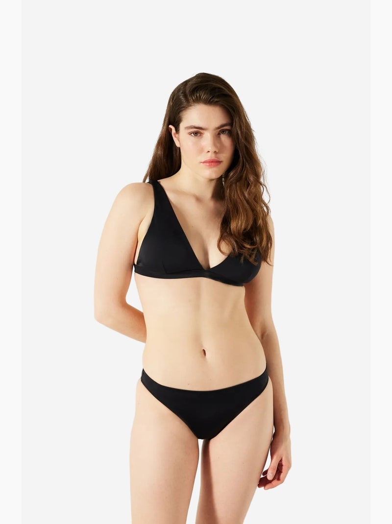 Slip basic bikini penti Nero - Kiabi
