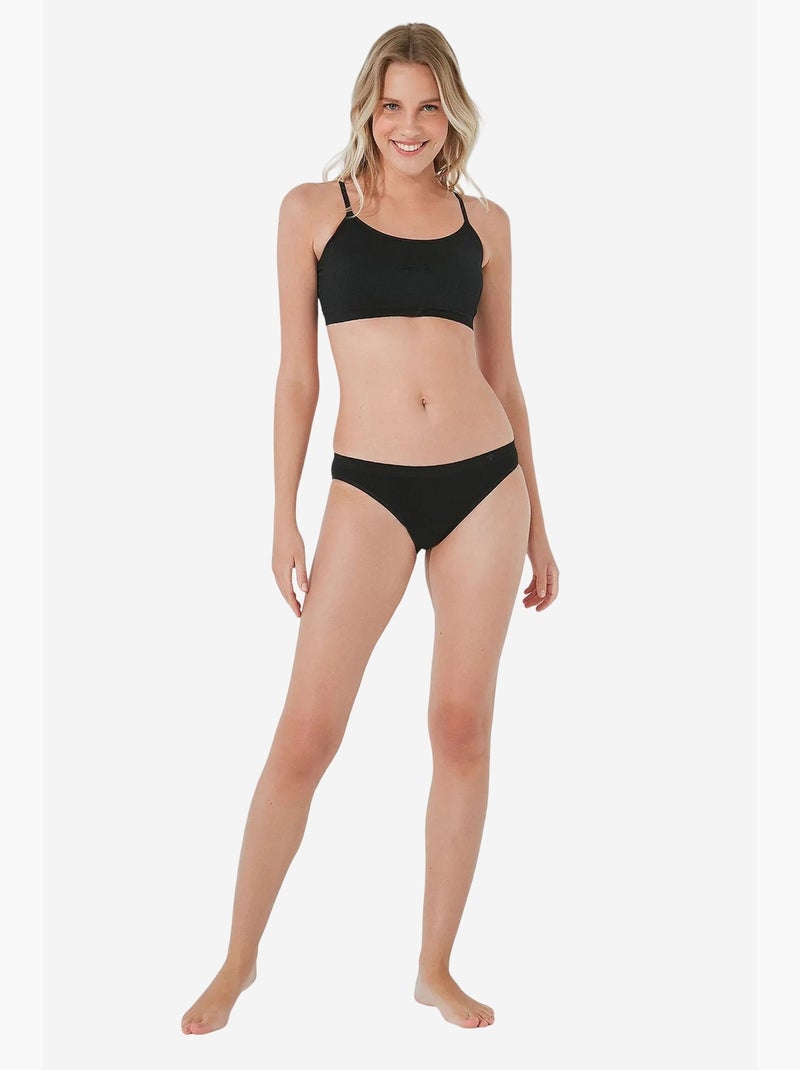 Slip basic slip penti Nero - Kiabi