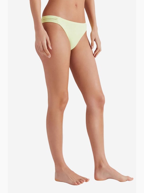 Slip bikini a coste basic chic penti - Kiabi Slip bikini a coste basic chic penti - Kiabi