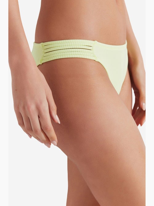 Slip bikini a coste basic chic penti - Kiabi Slip bikini a coste basic chic penti - Kiabi
