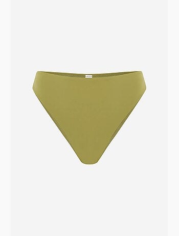 Slip bikini a vita alta con sgambatura alta penti