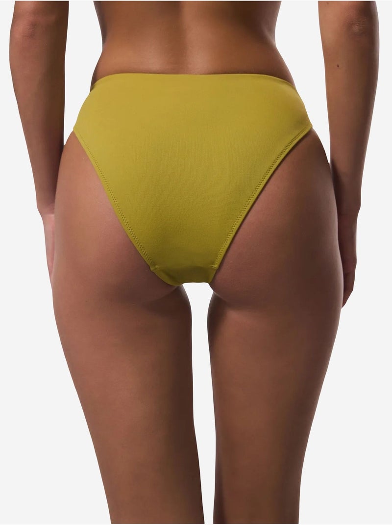 Slip bikini a vita alta con sgambatura alta penti Ambra - Kiabi