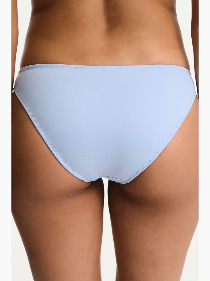 Slip bikini a vita bassa penti Blu cielo - Kiabi