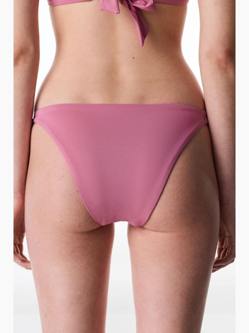 Slip bikini a vita media penti Rosa antico - Kiabi