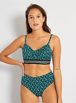 Slip bikini a vita ripiegabile - Kiabi