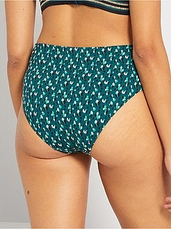 Slip bikini a vita ripiegabile - Kiabi