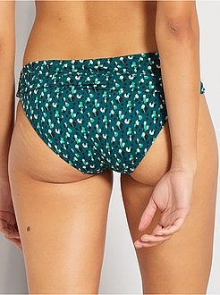 Slip bikini a vita ripiegabile - Kiabi