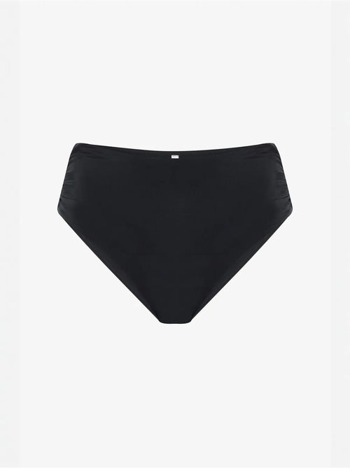 Slip bikini alto arricciato penti - Kiabi