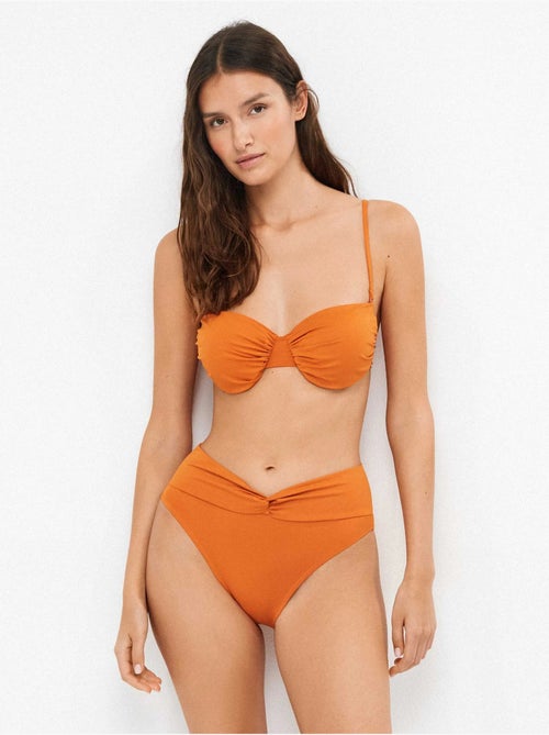 Slip bikini alto con nodo - Kiabi Slip bikini alto con nodo - Kiabi