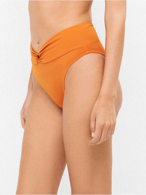 Slip bikini alto con nodo - Kiabi Slip bikini alto con nodo - Kiabi