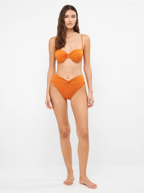 Slip bikini alto con nodo - Kiabi Slip bikini alto con nodo - Kiabi