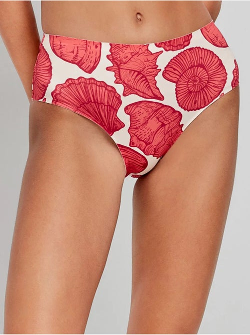 Slip bikini alto - Kiabi