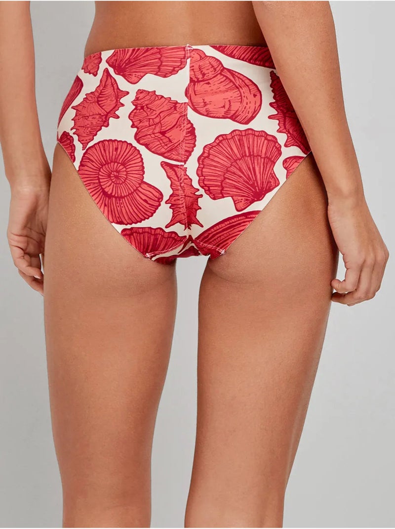 Slip bikini alto Multicolore - Kiabi